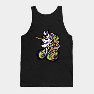 Halloween Unicorn Light Version Tank Top